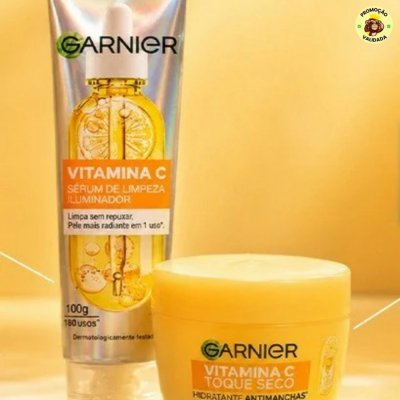 Sérum de limpeza 100g + Hidratante Antimanchas Garnier 85g