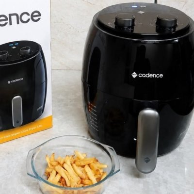 Fritadeira Sem Óleo Super Cook Fryer 3,8L Cadence