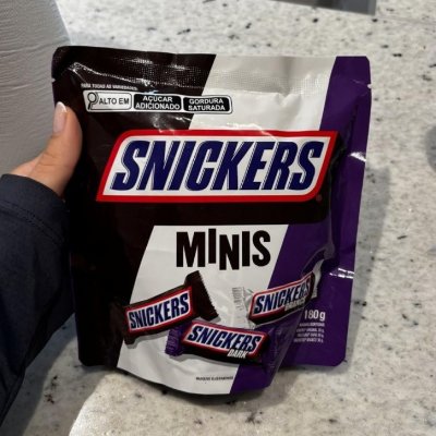 Chocolate Snickers Variedades Minis 180g