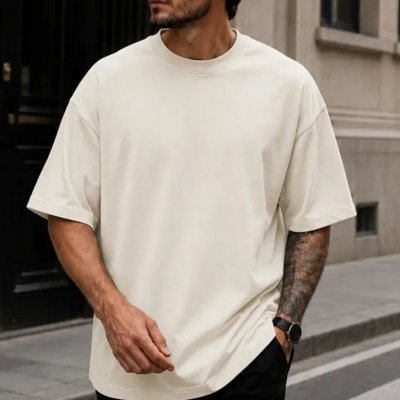 Camiseta Oversized Masculina 100% Algodão