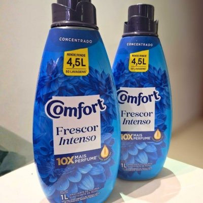 🌸 Comfort Amaciante Concentrado Frescor Intenso 1L