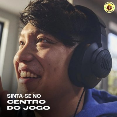 Fone de Ouvido Com Fio JBL Quantum 100M2
