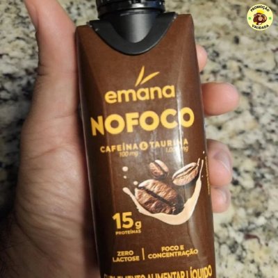 Emana Bebida Proteica NOFOCO 15g Sabor Café - 12 Unidades de 250ml