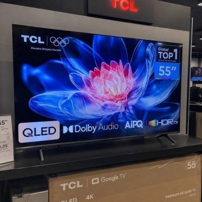 TCL 55 QLED 4K T6C Google TV HDR10+