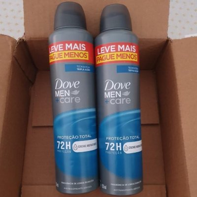 Dove Men+Care Antitranspirante Aerosol Proteção Total 250mL