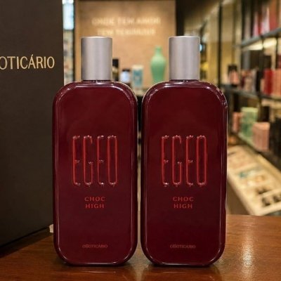 Combo Egeo Choc High Desodorante Colônia 90ml (2 itens)
