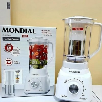 Liquidificador Turbo Power Mondial 550W