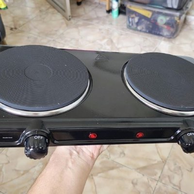 Fogão Elétrico Portátil Cooktop Elgin Double Cook 2 Bocas 110V