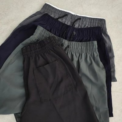 🩳 Kit 4 Bermudas Shorts Elastano