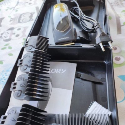 ✂️ Cortador de Cabelo Mallory Mithos Titanium 6,5W, 13 Acessórios - 127V