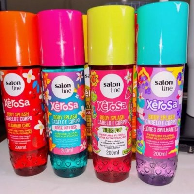 Kit Xêrosa Body Splash Poder Pink e Viva La Vida