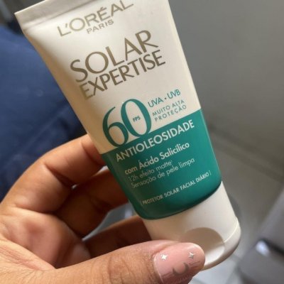 Protetor Solar Facial Antioleosidade FPS60, Solar Expertise L'Oreal Paris, 40g
