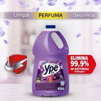 Desinfetante Ypê Bak Lavanda 5 Litros