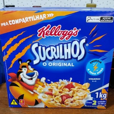 🌽 Cereal Sucrilhos Original Kellogg's 1kg