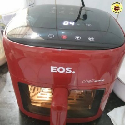 🍟 Fritadeira Sem Óleo Air Fryer Eos Chef Gourmet 6.2 Litros