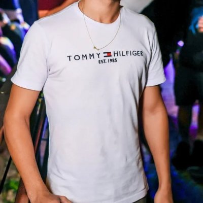 Camiseta Tommy Hilfiger 1985 Algodão
