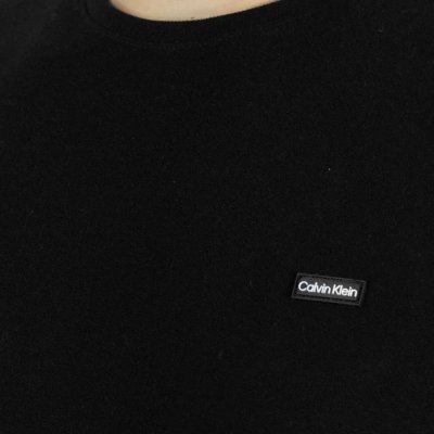 Camiseta Calvin Klein Masculina Piquet Preta