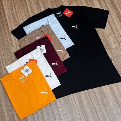 Camiseta Puma Logo Poly Tee