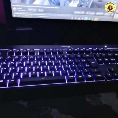 HyperX Teclado Gamer HyperX Alloy Core RGB, ABNT2, PRETO