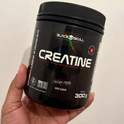 Creatina Monohidratada 300g Black Skull