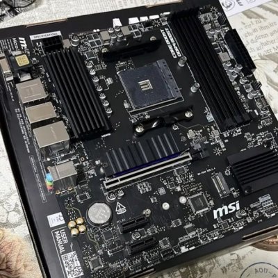 Placa-Mãe MSI B550m PRO-VDH WIFI AM4 mATX