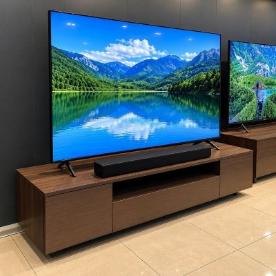 Samsung Smart 55” Crystal Uhd 4k + Soundbar Hw-b400f