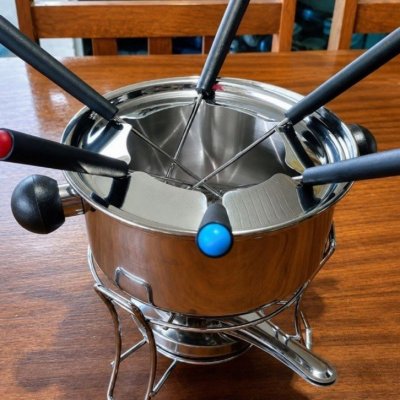 Kit Fondue 10 Peças Inox