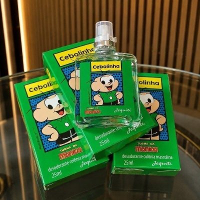 Kit com 3 Perfumes Cebolinha Jequiti 25ml