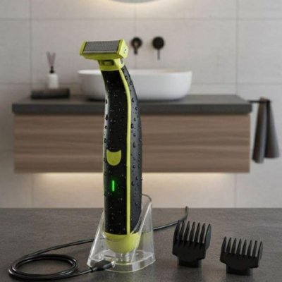 Aparador De Pelos Elétrico Lecom Prova D'água Bivolt
