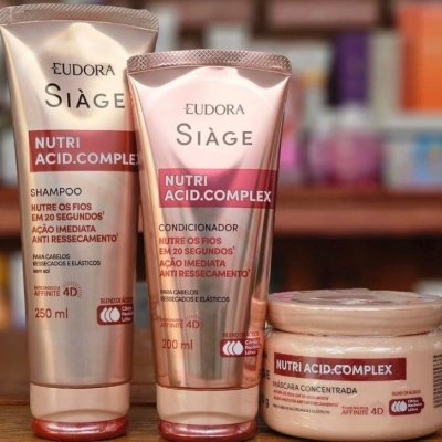 COMBO DA TRANSFORMAÇÃO Eudora Siàge Nutri Acid Complex