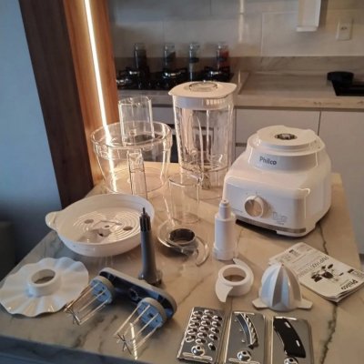 Multiprocessador Philco 1700W 9 em 1 Preto