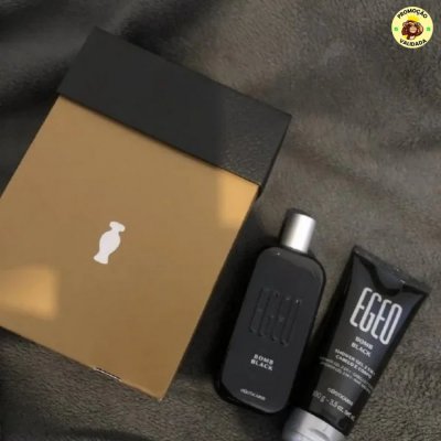 Kit Shower Sabonete Corporal Egeo Com Perfume O Boticário Bomb Black 90 ml