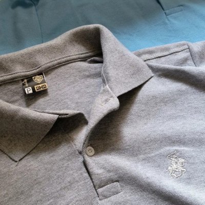 Kit 2 Camisas Polo Piquet Masculina Casual