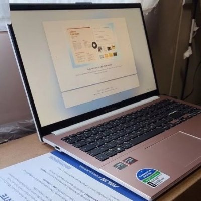 Notebook ASUS Vivobook Go 15 Athlon 8GB 128GB SSD