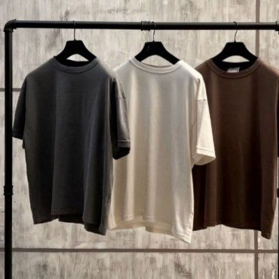 Kit com 3 Camisetas Oversized Algodão Streetwear