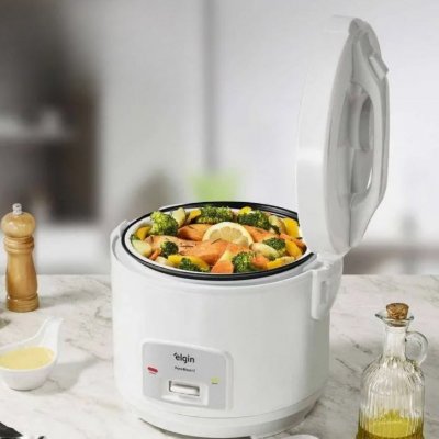 Panela De Arroz Elétrica Puro Rizzo 10x Elgin 2l 700w 110v