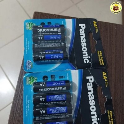 Pilha Panasonic Comum AA c/04 unidades