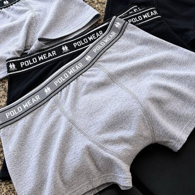 Kit com 10 Cuecas Sem Costura Algodão Polo Wear