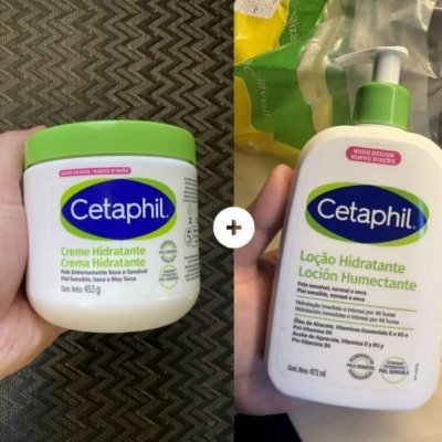 Kit Cetaphil: Creme Hidratante Neutra 453g + Loção 473ml