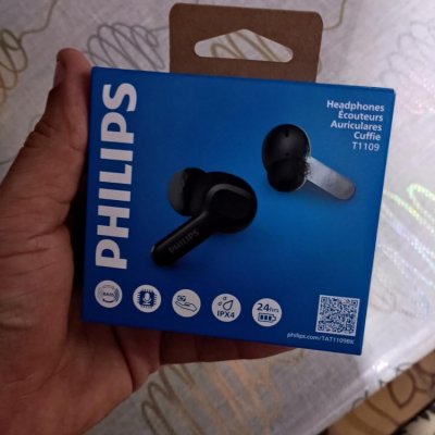 Philips Fone de Ouvido Sem Fio TWS TAT1109BK