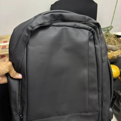 Mochila À Prova D'água Expansível Preto