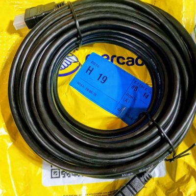 Cabo HDMI 5m Preto Premium 4K Blindado