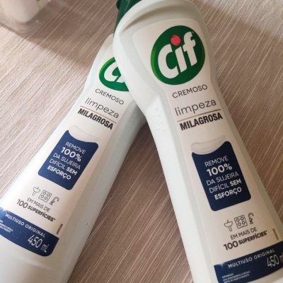 Cif Cremoso Limpeza Milagrosa 450ml