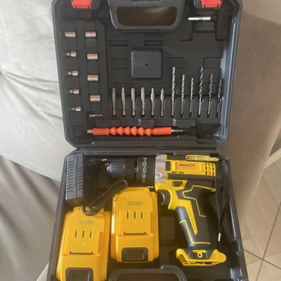 Parafusadeira Furadeira Sem Fio 340W 1550rpm