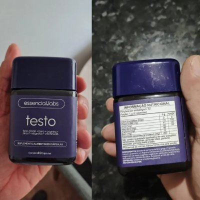 💪 Testo Essencial Precursor da Testosterona - 60 Cápsulas
