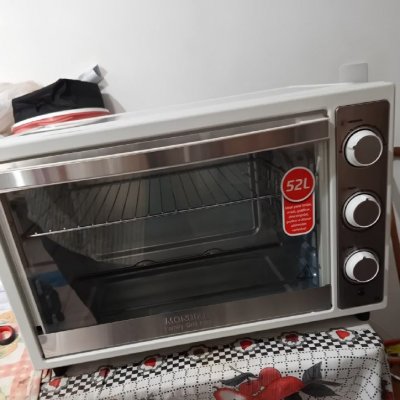 Forno Elétrico 52l Family Grill Inox Mondial 1800w - 127v