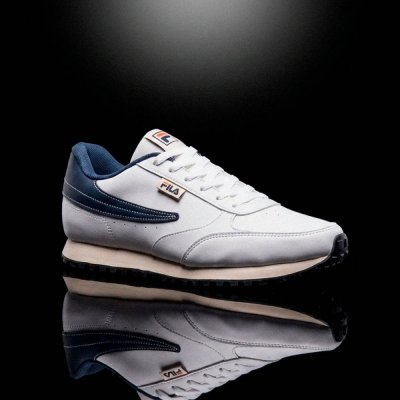 Tênis Fila Renno Classic Masculino Branco e Azul