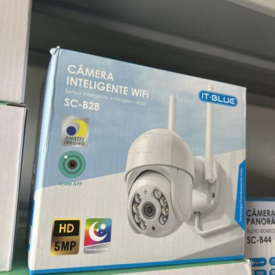 Kit 2 Câmeras iCSee A8 PTZ Wi-Fi VisãoNoturna