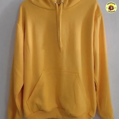 Moletom Feminino Canguru Liso