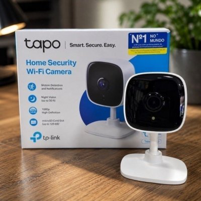 🎥 Câmera de Segurança TP-Link Tapo C100 Wifi 1080P FHD